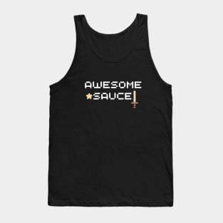 Awesome Sauce Pixel Art Tank Top